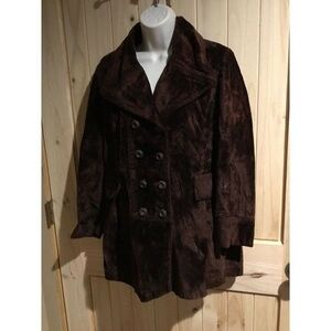 Vintage Womens Corduroy Jacket Brown Size 14